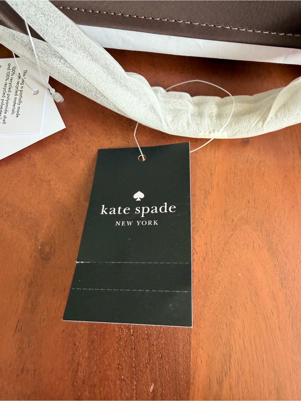 🤎 NWT Kate Spade Carter Nylon Large Weekender Hot Fudge KL968 - Picture 7 of 13